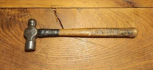 Vintage Heller Ball Peen Hammer Horse Logo, 1-1/4lb Head, 14-1/4" Long - Picture 1 of 13