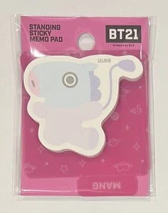 Last 1 [MANG] BT21 x BTS STANDING STICKY MEMO PAD Official MD Authentic Merch - Picture 1 of 4
