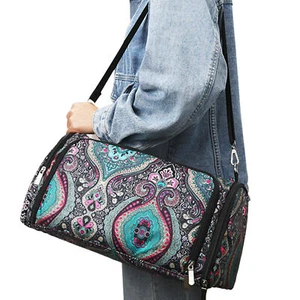 Knit Tote Bag, Large Crochet Knitting Yarn Storage Handbag With Pockets - Picture 1 of 12