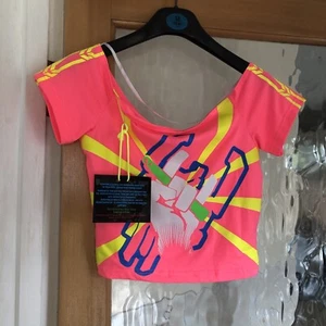 Elle Womens Sports Top UK Size Small-pink rrp £25 new with tags attached-bargain - Picture 1 of 9