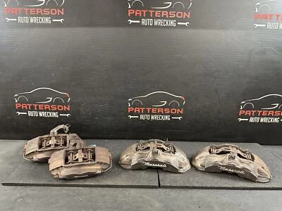 JUEGO DE PINZAS DE FRENO BREMBO DELANTERAS Y TRASERAS MASERATI GHIBLI 14-17 Foto 1 de 4