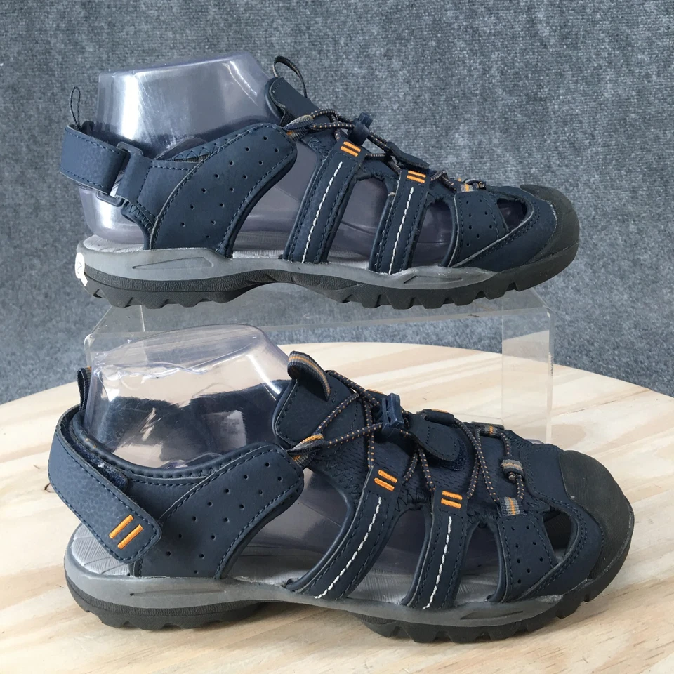 Sonoma Sandals Youth Boy 6 Fisherman Slingback Blue Closed Toe Flats Comfort - Image 1 of 4