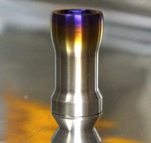 Detailed Inner HEX14 Titanium Lug Wheel Nut 12x1.5 60deg Floating Seat 20pcs set - Picture 1 of 10