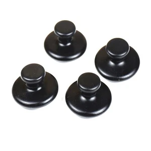 TXDIWWZ 4Pcs Mushroom Shape Hot Massage Stones Set Bian Spa Warmer Rock - Picture 1 of 11