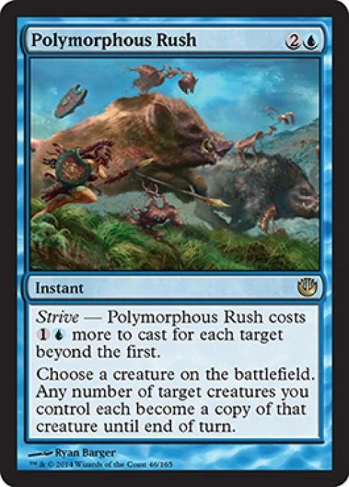 Polymorphous Rush - Light Play MTG Journey into Nyx - Image 1 of 1