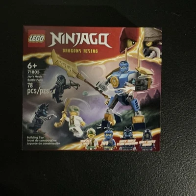 LEGO NINJAGO Jay’s Mech Battle Pack Aventura Juguete Set para Niños, LEGO 71805 Foto 1 de 2