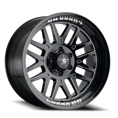 Rueda fresada negra brillante 20x10 Luxxx HD LHD20 6x135 (-18 mm) Foto 1 de 4