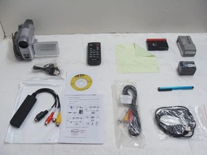 Sony DCR-HC21 Mini DV Camcorder Nightshot USB Streaming + Video Transfer Kit - Picture 1 of 5