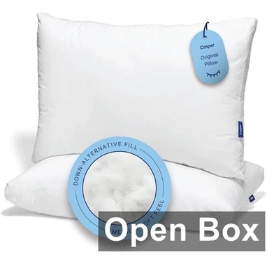 Casper Original Pillow for Sleeping, Standard, White, TWO Pack - Image 1 of 4