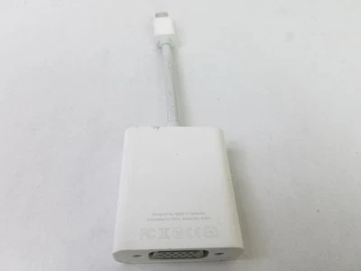 Lote De 2 Adaptadores Apple A1307 Mini DisplayPort A VGA - Blanco (MB572Z/B) - Imagen 1 de 3