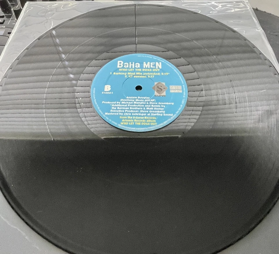 Baha Men – Who Let The Dogs Out OG 2000 PROMO Pressing 12" VG+ Foto 1 de 2