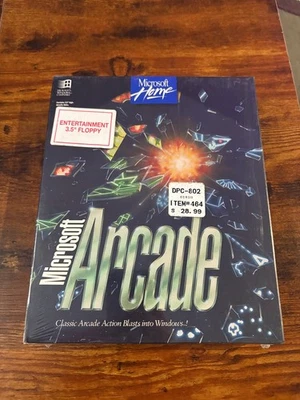 Microsoft Arcade Games for Windows Big Box PC Game - Image 1 of 3