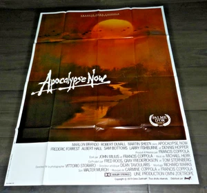 PÓSTER APOCALIPSIS AHORA GRANDE FRANCÉS 47" X 62" BONITO GRAN CLÁSICO DE LA GUERRA DE VIETNAM - Imagen 1 de 6