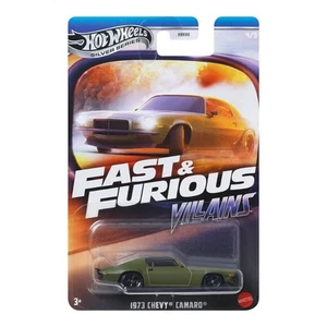 Hot Wheels Silver Series Fast and Furious Villians 1973 Chevy Camaro NEW - Picture 1 of 1