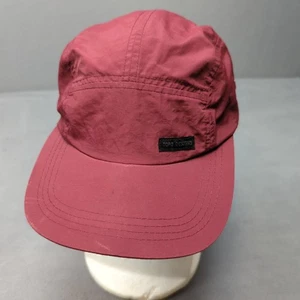 Topo Designs 5 Panel Mütze Kappe rot burgund Wandern Camping Angeln - Bild 1 von 8
