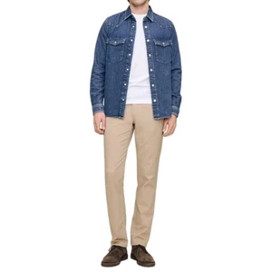 NEU! DL1961 Herren Ivan Premium Hose schmal Baumwolle Stretch Sepia Größe 36x32 $ 218 - Bild 1 von 16