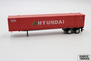 Tonkin container chassis with container "Hyundai" 1:87 /HU23652 - Picture 1 of 1