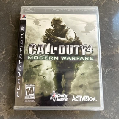 Call of Duty 4: Modern Warfare (Sony PlayStation 3, 2007)  PS3 New SEALED - image 1 of 4