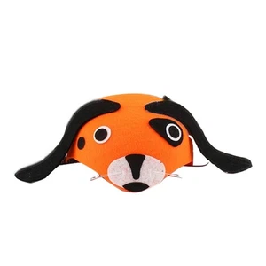 Gorros para la cabeza de animales no tejidos de dibujos animados para niños utilería decoración de disfraces - Imagen 1 de 12