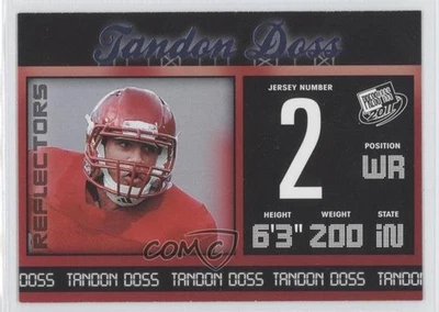 2011 Press Pass Blue Reflectors Tandon Doss #44 Rookie RC - Image 1 of 2