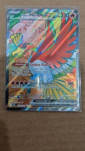 2025 Pokemon SV Destined Rivals DRI EN Ethan's Ho-Oh ex Ultra Rare #209/182 NM - Picture 1 of 4