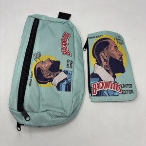 Riñonera Backwoods Nipsey Hustle edición limitada con cremallera bolsa bandolera - Imagen 1 de 6