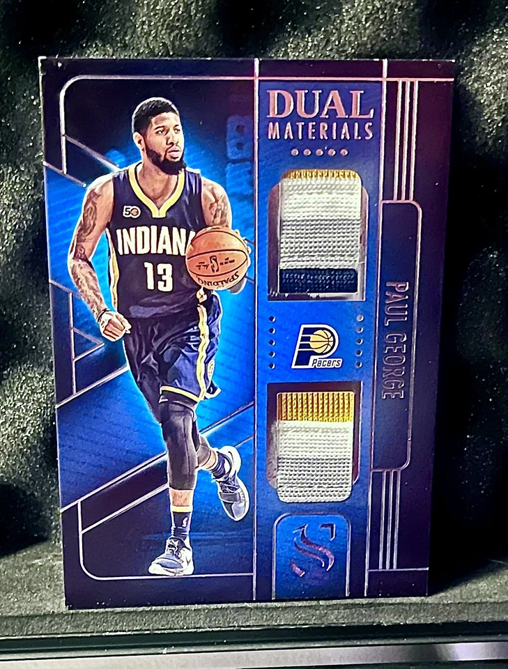 Parche 24-25 Silhouette Baloncesto Paul George Doble Material 4 Colores Juego Usado Foto 1 de 2