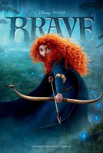 Walt Disney's Brave movie poster print  :  11 x 17 inches (style b) - Picture 1 of 1