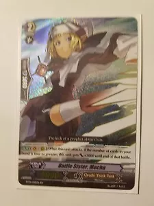 Cardfight Vanguard Card - BT01/018EN RR - BATTLE SISTER, MOCHA (double rare holo - Picture 1 of 1