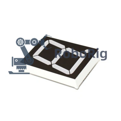 5 PCS 1.8 inch 1 digit Blue Led display 7 segment Common cathode NEW - Image 1 of 4