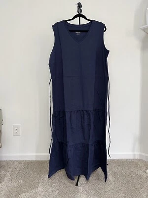 Vestido ligero con tirantes gruesos y volantes hasta el suelo  Foto 1 de 4