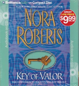 KEY OF VALOR By Nora Roberts (2010 4 Disc CD Abridged){1D} - Foto 1 di 2