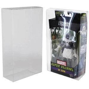 Figura de acción Marvel Legends caja protectora transparente de platino paquete de 5 - Imagen 1 de 12