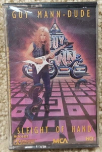 New Vintage 1989 Cassette Tape Guy Mann-Dude Sleight Of Hand MCA Records b - Imagen 1 de 4