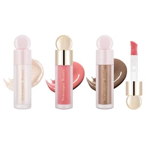 Liquid ContourLiquid Highlighter Liquid Blush with Face Brush Long Lasting Sm... - Picture 1 of 9