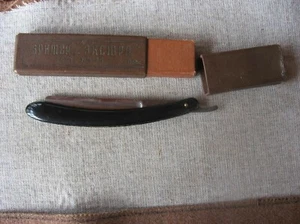 Vintage Russian UdSSR Factory Trud-Vacha, Straight Razor "Extra" with Box, Shaving - Bild 1 von 7