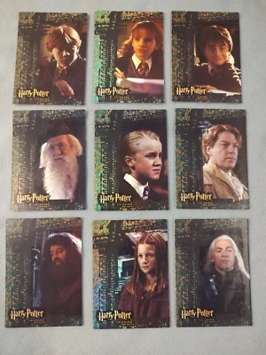 Harry Potter and the Chamber of Secrets 2006 - Puzzle Foil Chase Cards R1 - R9 Foto 1 de 2
