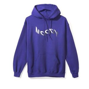Antisocial social club Moodyz purple hoodie 