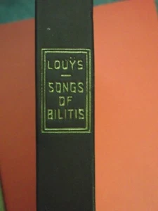Songs of Bilitis Pierre Louys. Aldus 1928 #466 of a Ltd 970 Copies, HARDCOVER. - Picture 1 of 9