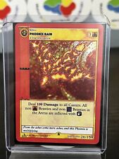 Metazoo "Phoenix Rain" Cryptid Nation 1st edition Full Holo NM Card Single