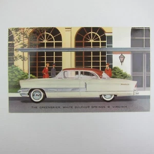 Packard Patrizier Automobil Postkarte The Greenbrier WV Vintage 1950er UNBESPIELT - Bild 1 von 12