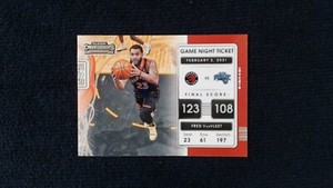 2021-22 Contenders | Fred VanVleet | Raptors | Game Night Ticket | # 10