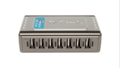 D-Link DUB-H7 + DUB-H4, 7-Port & 4 Port USB 2.0 Hi Speed HUB ONE CHARGER - Image 1 of 4