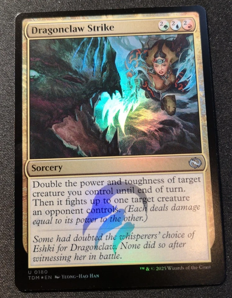 Dragonclaw Strike - Foil - TDM - MTG - EN - NM - 0180 - Image 1 of 1