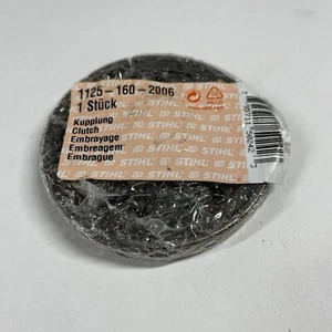 Embrague original STIHL 1125-160-2006 nuevo - Imagen 1 de 5