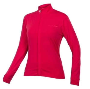 Jersey de manga larga Endura Xtract Roubaix rojo para hombre talla S #REF21 - Imagen 1 de 2
