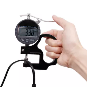 0.01mm Electronic Thickness Tester Digital Thickness Gauge Meter 12.7mm Measure - Picture 1 of 12