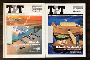 1986 Telecommunication Products + Technology TPT Magazine, Lot of 2 - Nov, Dec - Picture 1 of 2