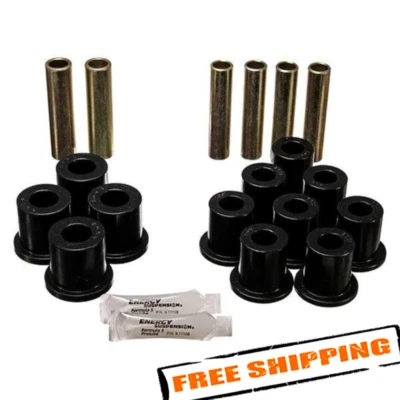 Bujes de resorte y grillete de hoja trasera Energy Suspension para Ford F-150 80-96 Foto 1 de 2