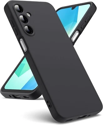 Pour Samsung Galaxy A16 5G Housse de Protection Mate Légère Ultra Mince Noir